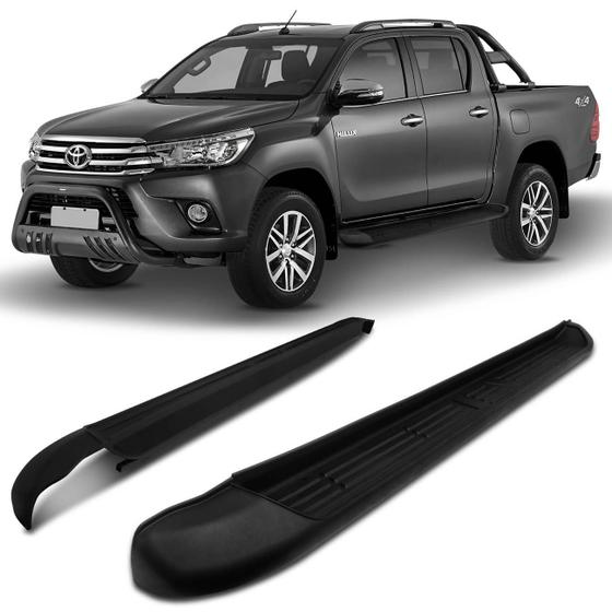 Estribo Lateral Hilux Cabine Dupla 2016 2017 2018 2019 2020 2021 2022 Preto Bepo Menor preço em Estribo Lateral Hilux Cabine Dupla 2016 2017 2018 2019 2020 2021 2022 Preto Bepo