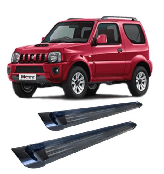 Imagem de Estribo Lateral Suzuki Jimny Plataforma De Alumínio Preto