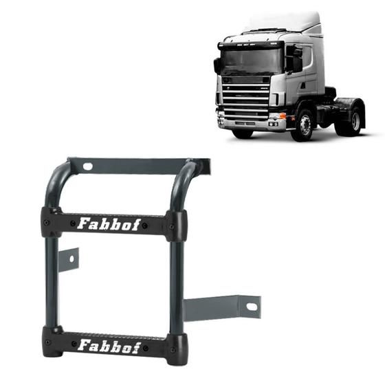 Imagem de Estribo Plataforma Compatível com Scania R124 Preto