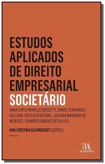 Imagem de Estudos apl. dto. empresarial societario-01ed/19 - ALMEDINA