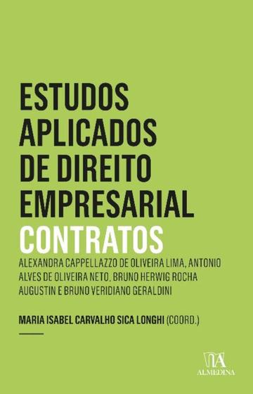 Imagem de Estudos Aplicados De Direito Empresarial - Contratos - 07Ed/22 - ALMEDINA