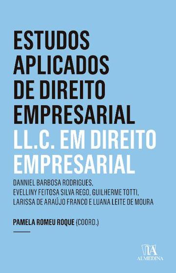 Imagem de Estudos aplicados de direito empresarial l.lc em direito empresarial - LIVRARIA ALMEDINA