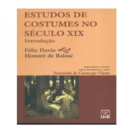 Imagem de Estudos de costumes no seculo xix - introducao - UNB