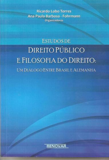 Imagem de Estudos De Dto.Publico E Filosofia Do Dto... - RENOVAR