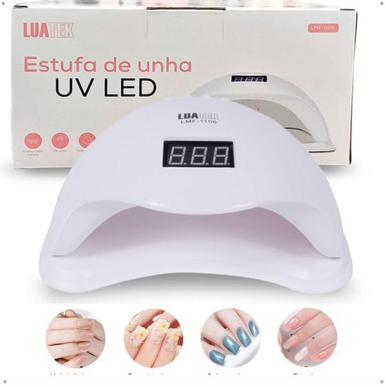 Imagem de Estufa de Unha UV LED Cabine Manicure Unha Gel Profissional nail designer