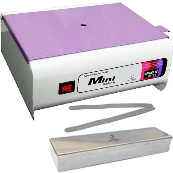 Imagem de Estufa Esterilizadora Mini Colors com Estojo e Pegador