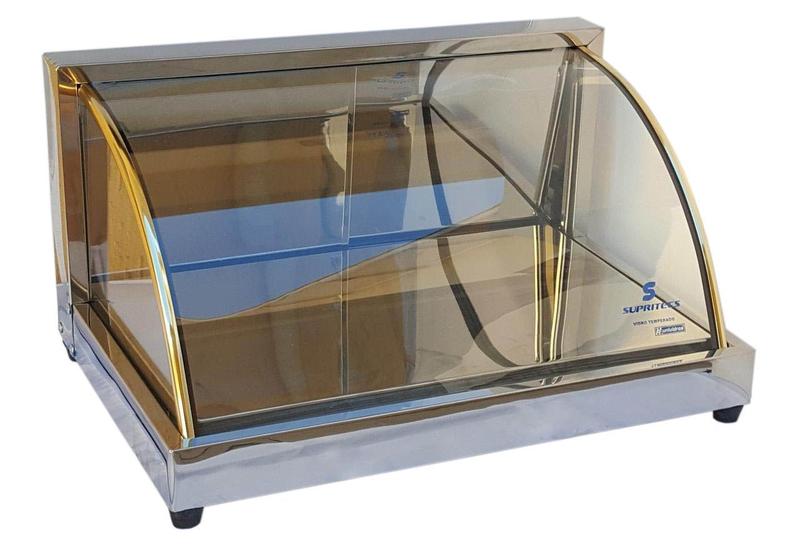 Estufa fria Vitrine expositor Gelo-x bolos doces 68,5cm c/ 12 Placas Gelo-x Supritecs Menor preço em Estufa fria Vitrine expositor Gelo-x bolos doces 68,5cm c/ 12 Placas Gelo-x Supritecs