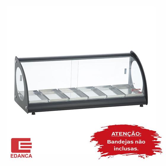 Estufa Térmica Vitrine Curva Master Eam6 - Gelo X - Edanca é ruim? Estufa Térmica Vitrine Curva Master Eam6 - Gelo X - Edanca é boa?