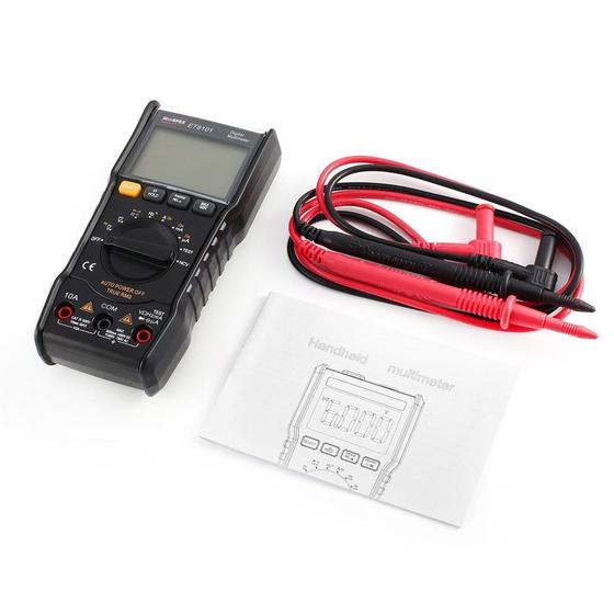 Imagem de ET8101 True RMS Digital Multimeter Contagens 5999 AC / DC Volt Am