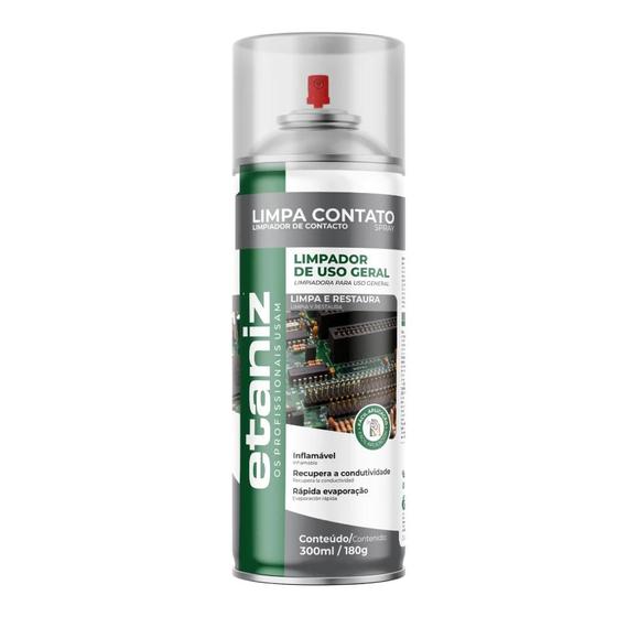 Imagem de Etaniz Limpa Contato Spray Chesiquimica 300ml 