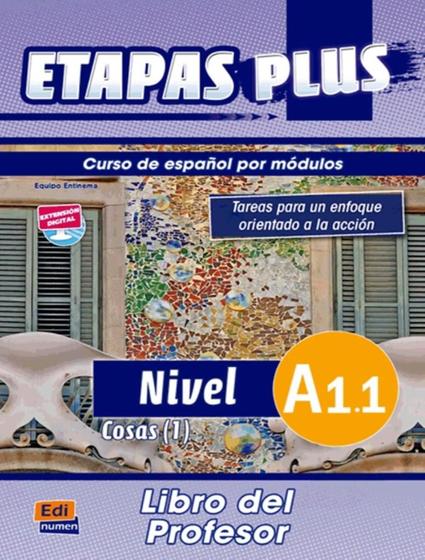 Imagem de Etapas plus a1.1 - libro del profesor - EDINUMEN