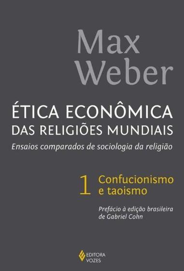 Imagem de Etica economica das religioes mundiais