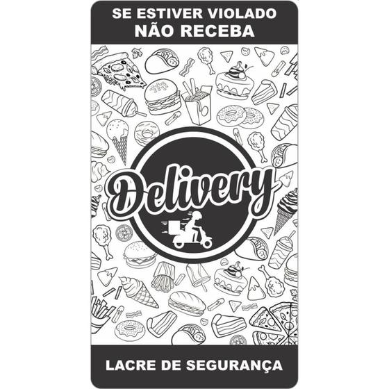 Imagem de Etiqueta Adesiva Delivery Lacre SEGURANC75X40MM