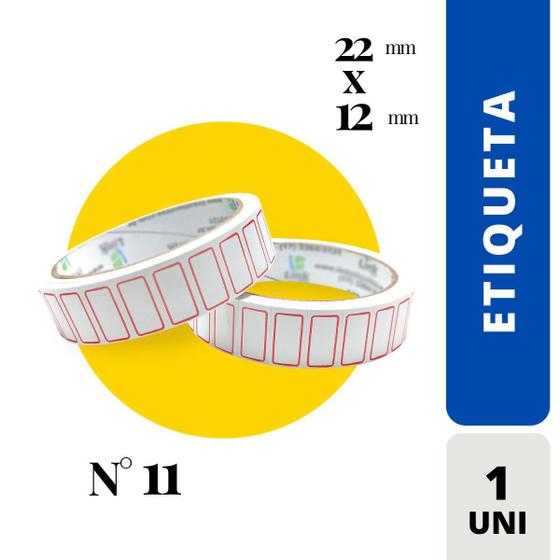 Imagem de Etiqueta Adesiva N11 22X12Mm Un