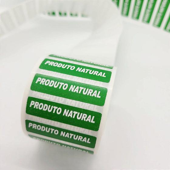 Imagem de Etiqueta Adesiva Produto Natural