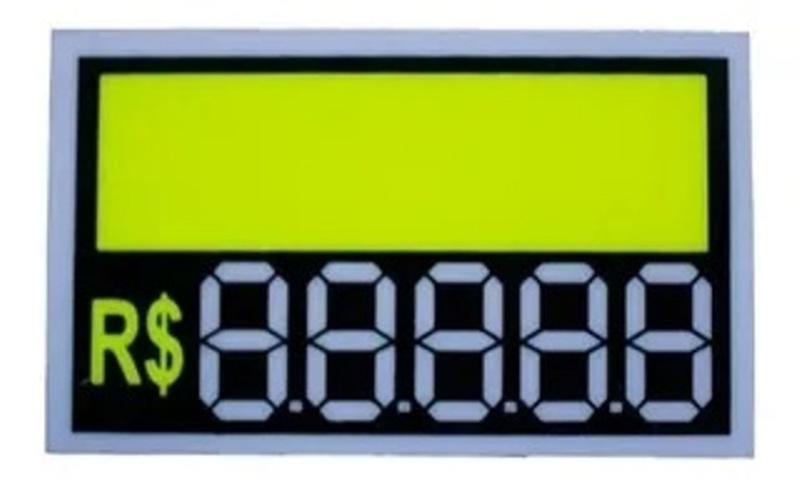 Imagem de Etiqueta de Preço PVC reutilizável-placa de precificação - 100 Peças - 7,5x4,5 cm- 5 digitos-Display