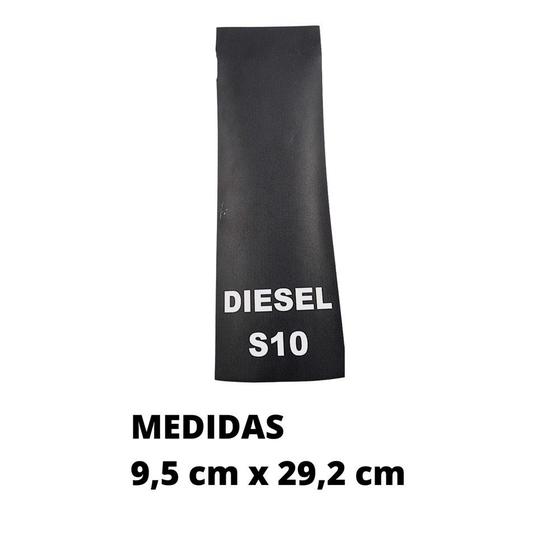 Imagem de Etiqueta Diesel S10 Preta 95x292 - Posto Br - Cód 1576