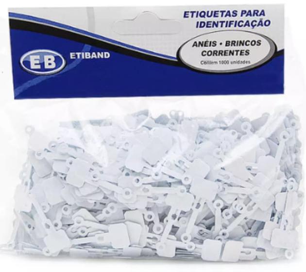 Imagem de Etiqueta Para Anel Com Cordão Com 1000 Etiband