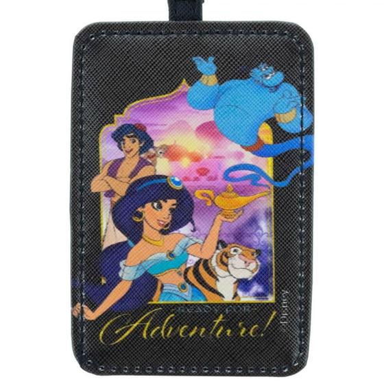 Imagem de Etiqueta Para Bagagem Preta Aladdin 10.5X7.5Cm Disney