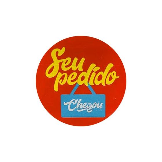 Imagem de Etiqueta Seu Pedido Chegou - 60 unidades