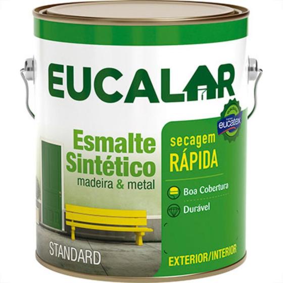 Imagem de Eucatex Esmalte Sintetico Eucalar 3,6Lt Cz.Escuro