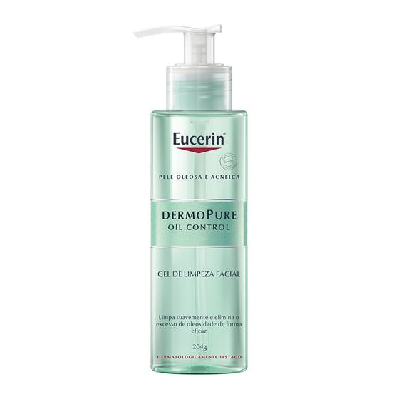 Eucerin Dermo Pure Oil Control Gel de Limpeza Facial 200ml Limpeza