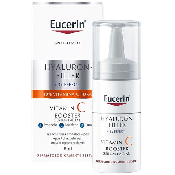 Imagem de Eucerin Hyaluron-Filler + 3x Effecet Vitamin C Booster Sérum Facial Anti-Idade - 8ml