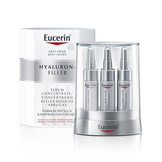 Imagem de Eucerin Hyaluron-Filler Concentrate Sérum Facial Anti-idade com 6 Ampolas de 5ml cada