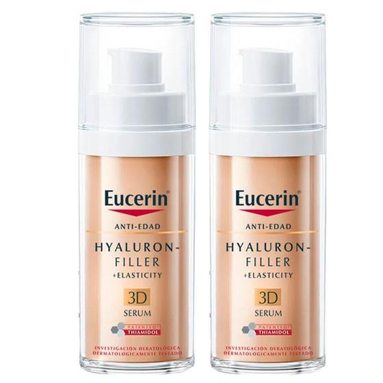 Imagem de Eucerin Hyaluron-filler Elasticity 3D Kit - Sérum Facial Anti-idade Com 2 Unidades