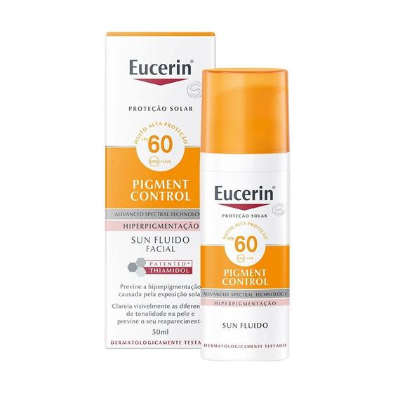 Imagem de Eucerin Sun Protetor Solar Pigment Control FPS 60 Hiperpigmentação - 50ml