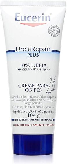Imagem de Eucerin UreiaRepair Plus, Creme Para Os Pés Ureia 10% 104 G