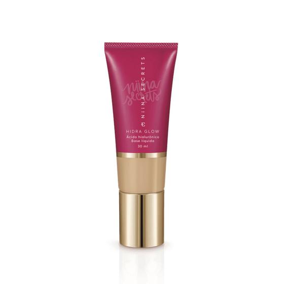 Imagem de Eudora Base Líquida Niina Secrets Hidra Glow Cor 10 30ml