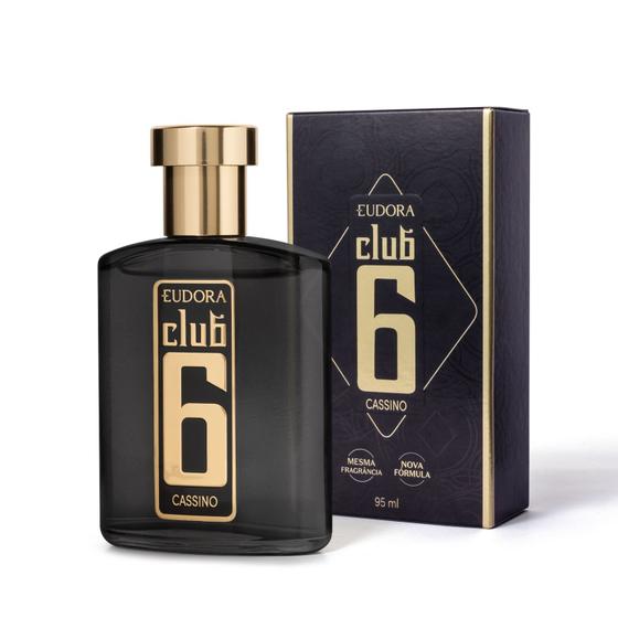 Eudora Club 6 Cassino Desodorante Colônia 95ml Menor preço em Eudora Club 6 Cassino Desodorante Colônia 95ml