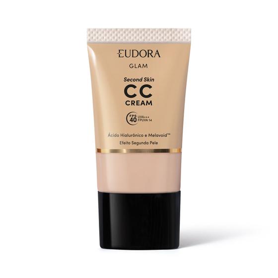 Imagem de Eudora Glam Second Skin CC Cream Cor 0 30ml