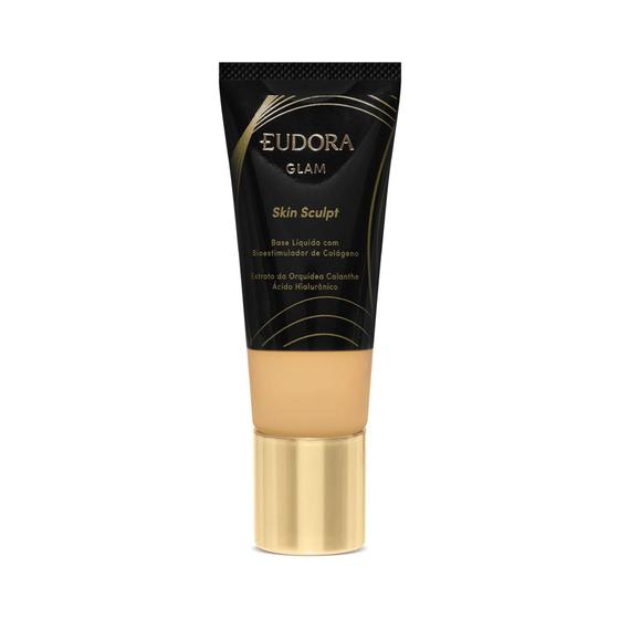 Imagem de Eudora Glam Skin Sculpt Base Líquida Semi Matte Cor 35 30ml