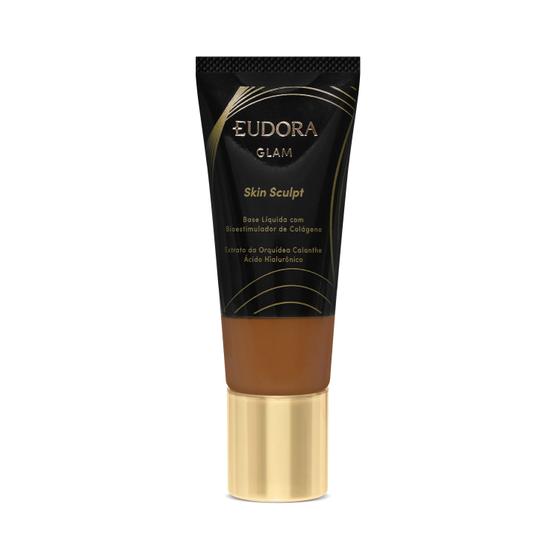 Imagem de Eudora Glam Skin Sculpt Base Líquida Semi Matte Cor 85 30ml