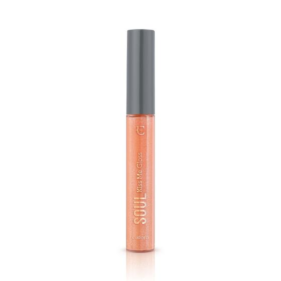 Imagem de Eudora Gloss Labial Pêssego Flash SOUL Kiss Me 5,2ml