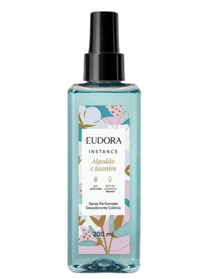 Imagem de Eudora Instance Algodão e Jasmim Spray Perfumado 200ml