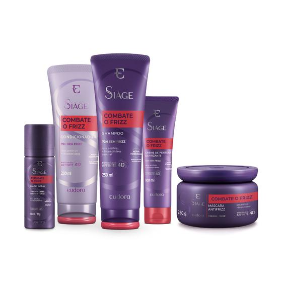 Imagem de Eudora Kit Siàge Combate o Frizz (5 itens)