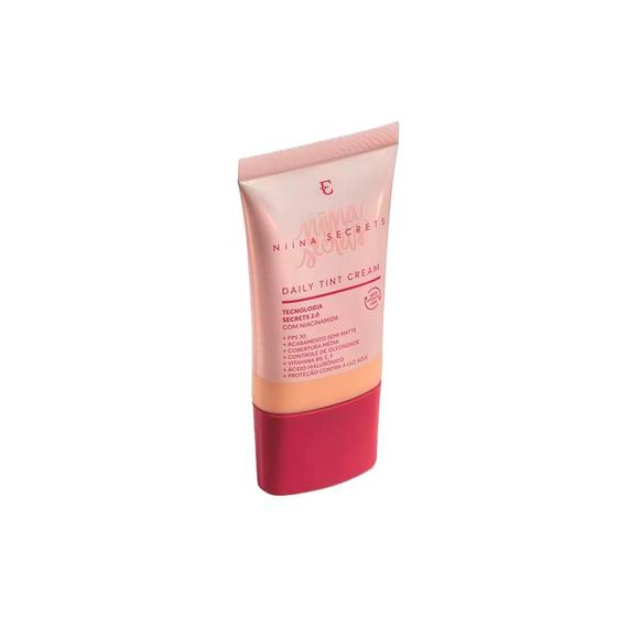 Imagem de Eudora Niina Secrets Daily Tint Cream Base Líquida Matte Cor 03 25ml