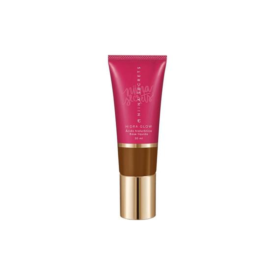 Imagem de Eudora Niina Secrets Hidra Glow Base Liq Natural Cor 90 30Ml