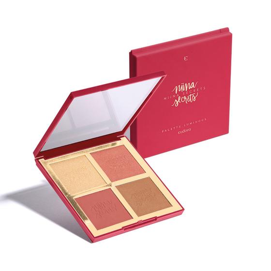 Imagem de Eudora Niina Secrets Luminous Palette Multifuncional Cor 01 12g