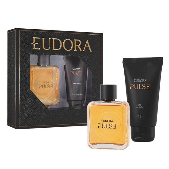 Imagem de Eudora Pulse Action Coffret + Perfume Masculino Colônia + Pós-Barba