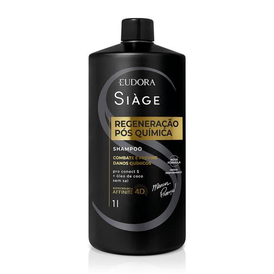 Imagem de Eudora Siàge Expert Regeneração Pós Química Shampoo 1L