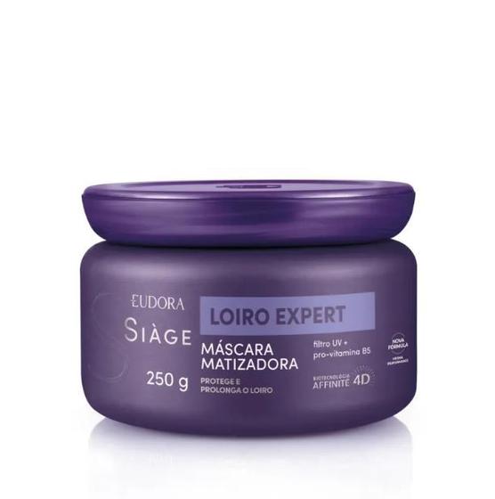 Imagem de Eudora Siàge Máscara Capilar Matizadora Loiro Expert - 250g