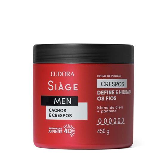 Imagem de EUDORA SIAGE MEN CREME DE PENTEAR CACHOS E CRESPOS 450g