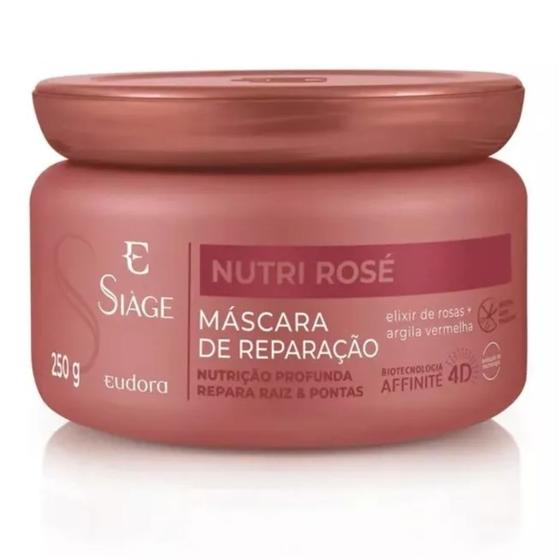 Imagem de Eudora Siàge Nutri Rosé Máscara de Reparação Capilar