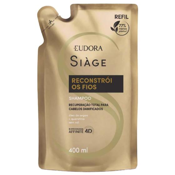 Imagem de Eudora Siàge Reconstrói os Fios Shampoo Refil