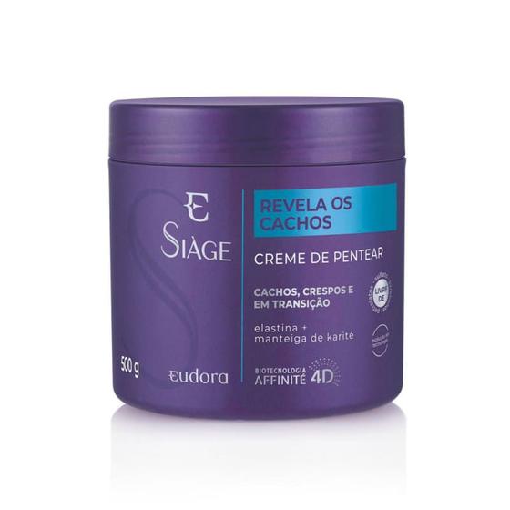 Imagem de Eudora Siàge Revela os Cachos - Creme para Pentear 500g 