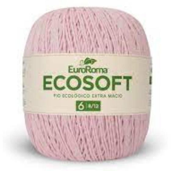 Imagem de Euroroma ecosoft 8/12 - 422 g - 452 m / rosa bebe